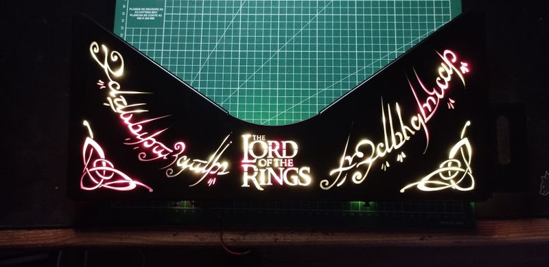 Apron Lord of the Rings Black edition