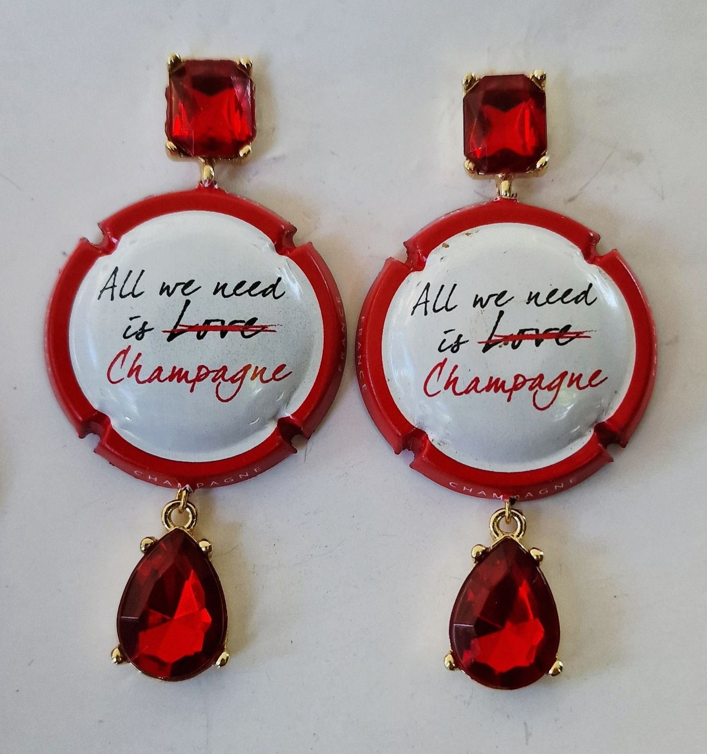 Orecchini Champagne
