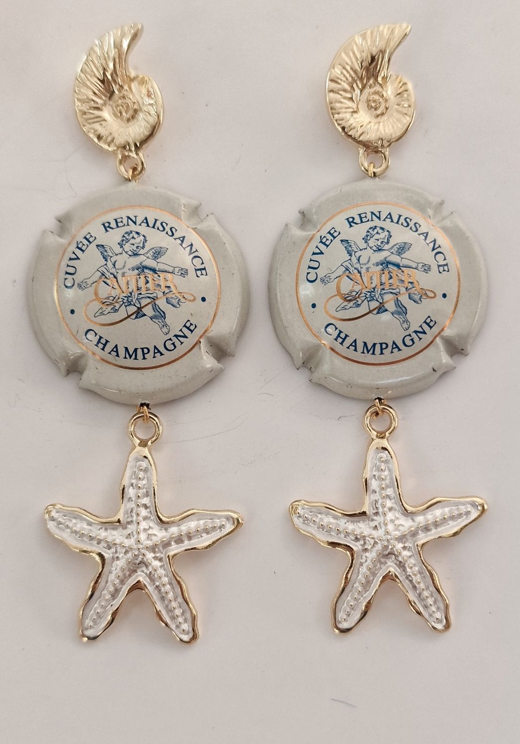 Orecchini Champagne