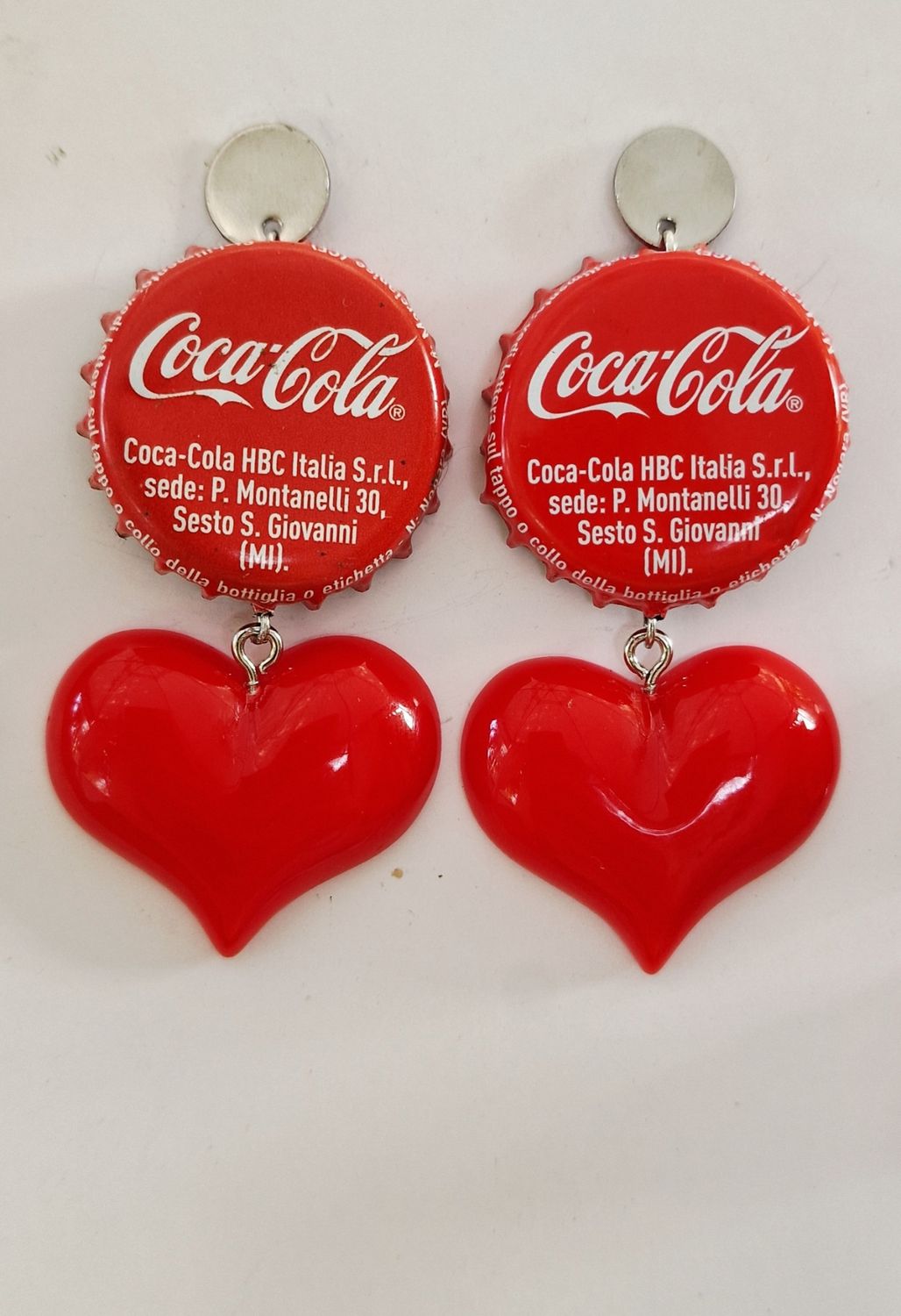 Orecchini Coca Cola