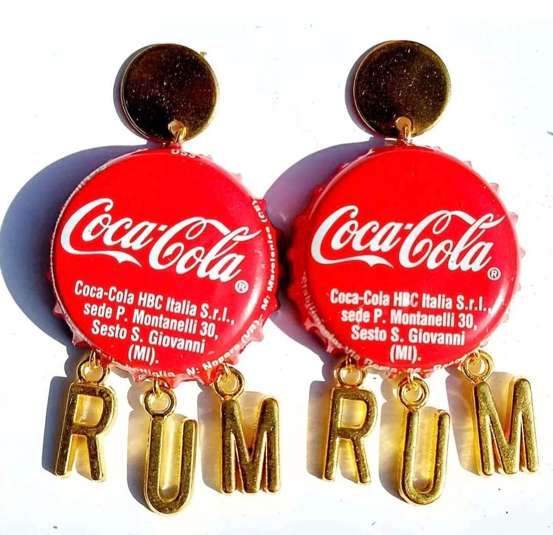 Orecchini Coca Cola