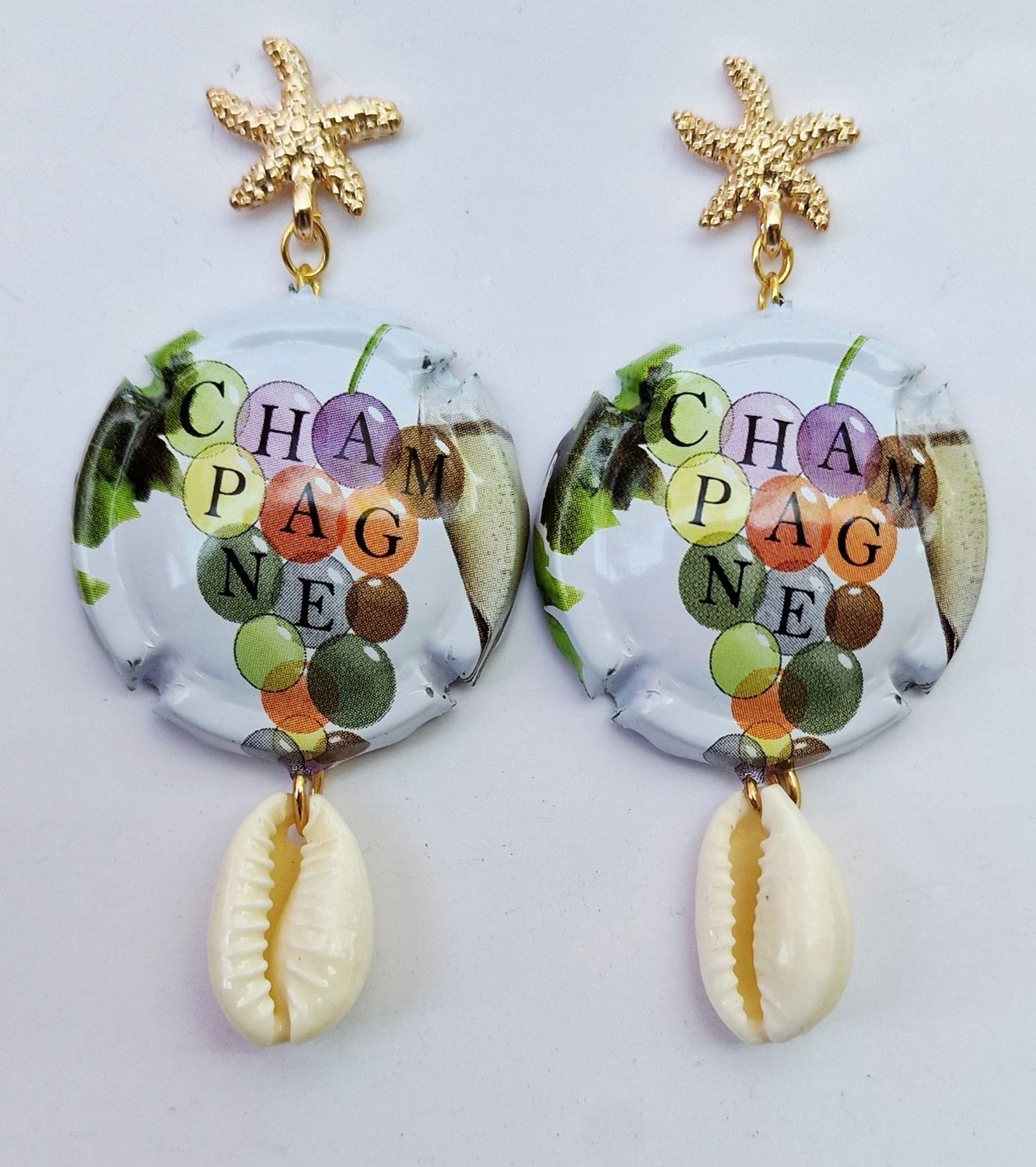 Orecchini Champagne