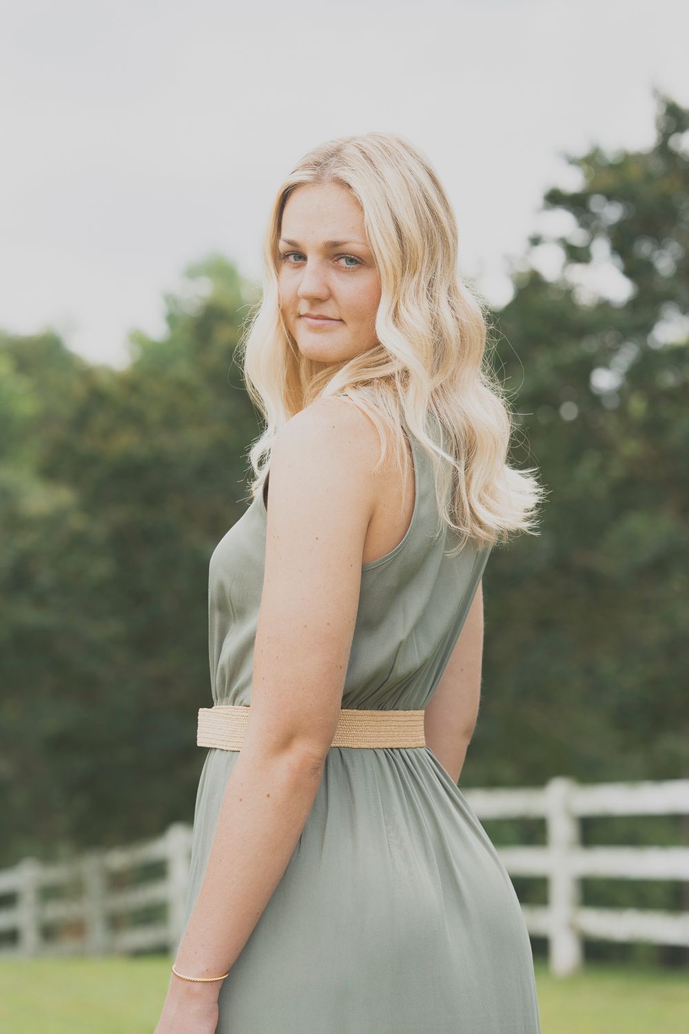 Demi Sleeveless Midi Dress with Side Split