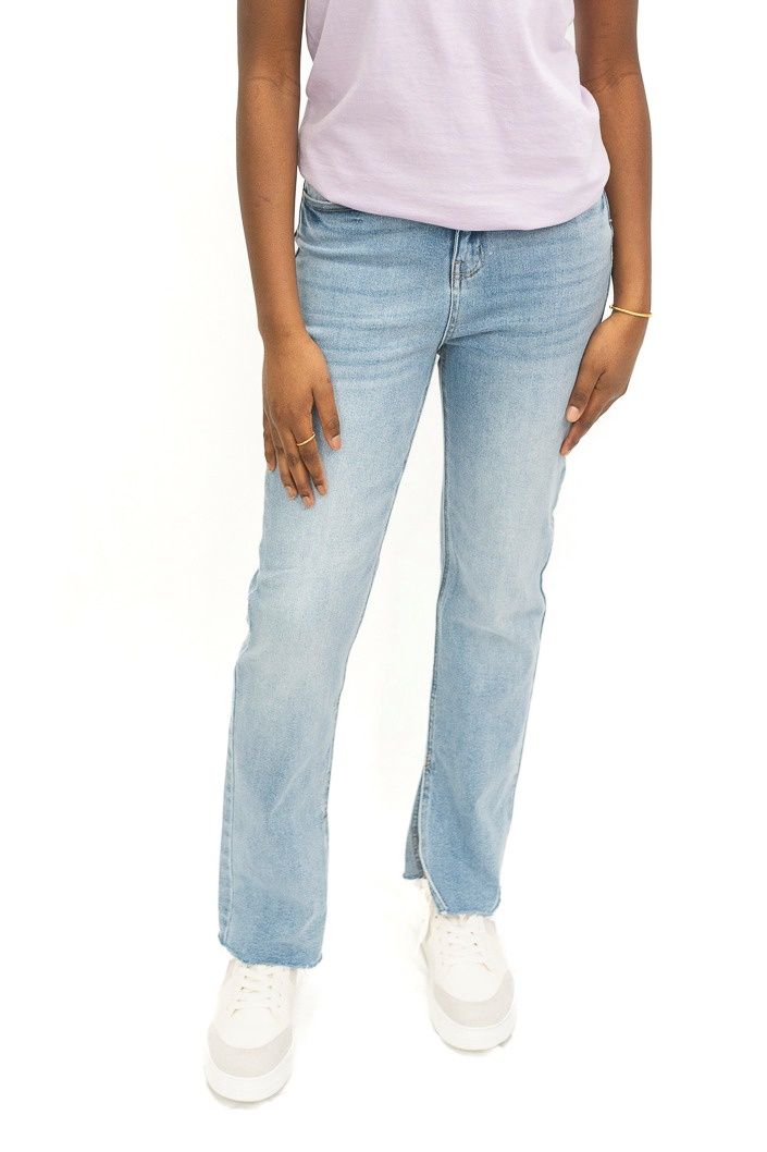 Chloe Inseam Slit Denim