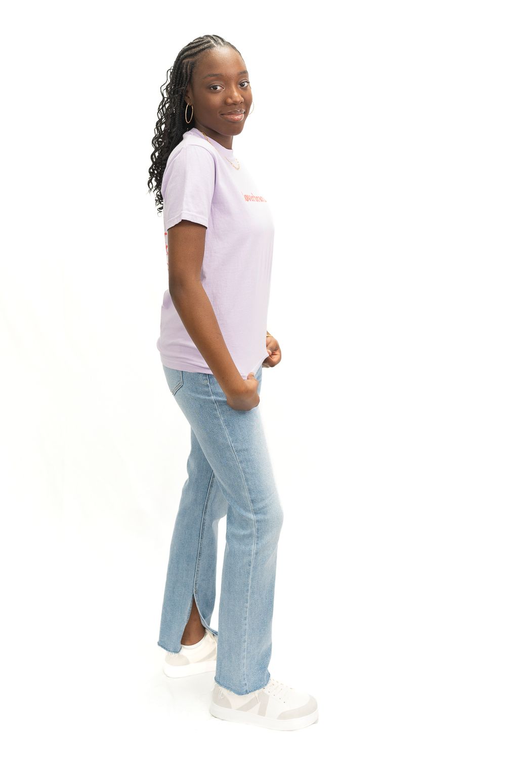 Chloe Inseam Slit Denim
