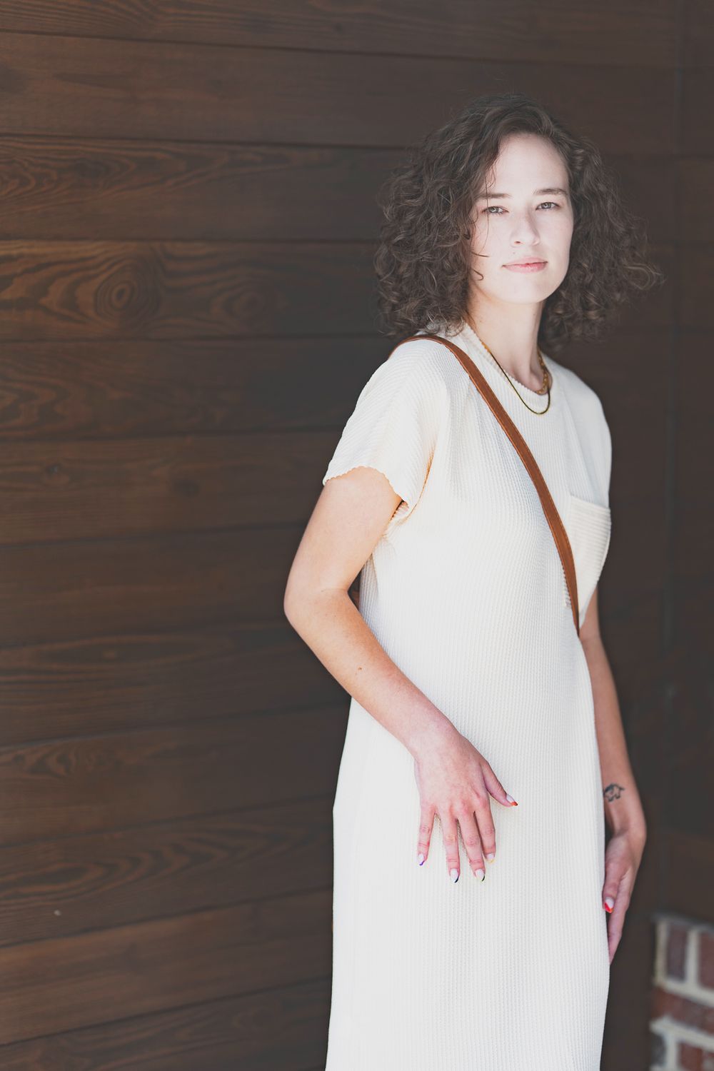 Summer Casual T-shirt Short-sleeved Dress (With Pockets)