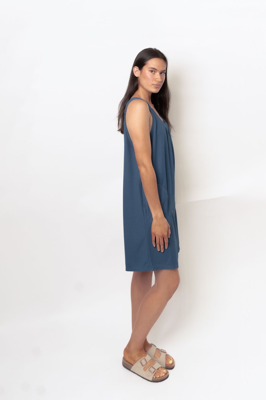 Carson V-Neck Sleeveless Romper