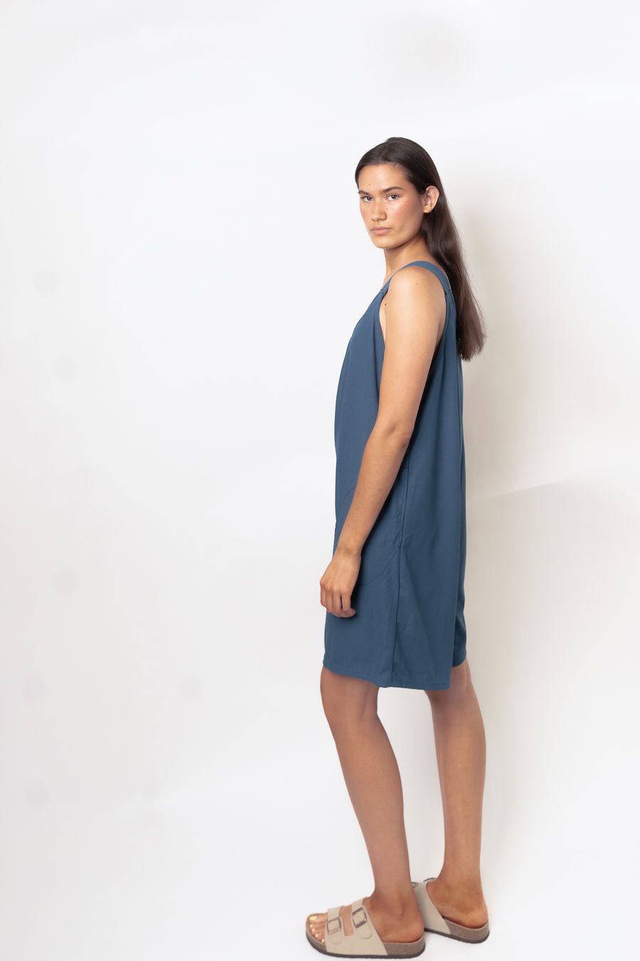 Carson V-Neck Sleeveless Romper