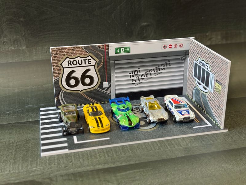 Parking Lot Diorama