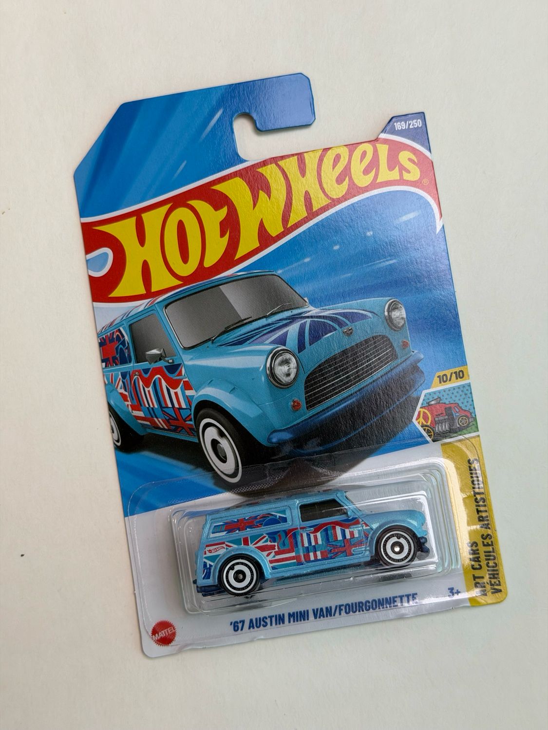 Verified asset// '67 Austin Mini Van HW Art Cars