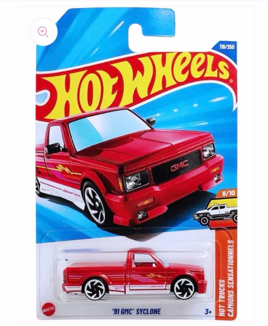 Verified asset// '91 GMC Syclone HW Hot Trucks