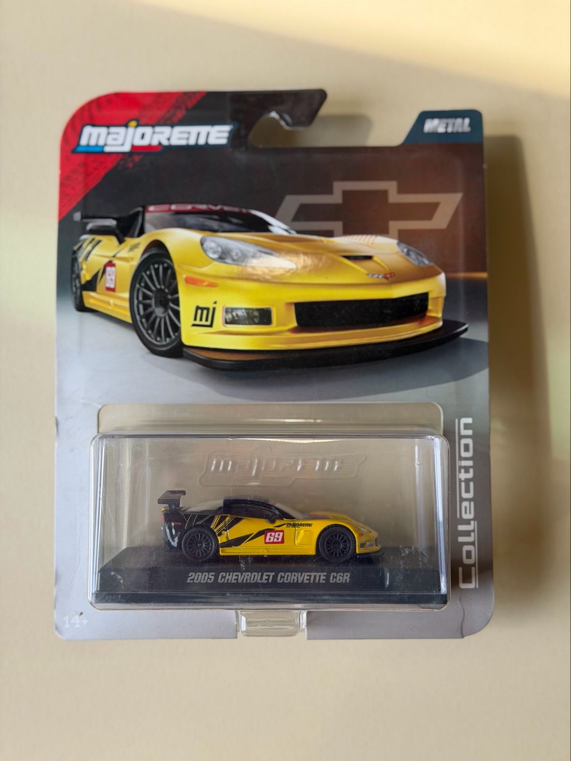 Verified asset// 2005 Chevrolet Corvette C6R Majorette Collection