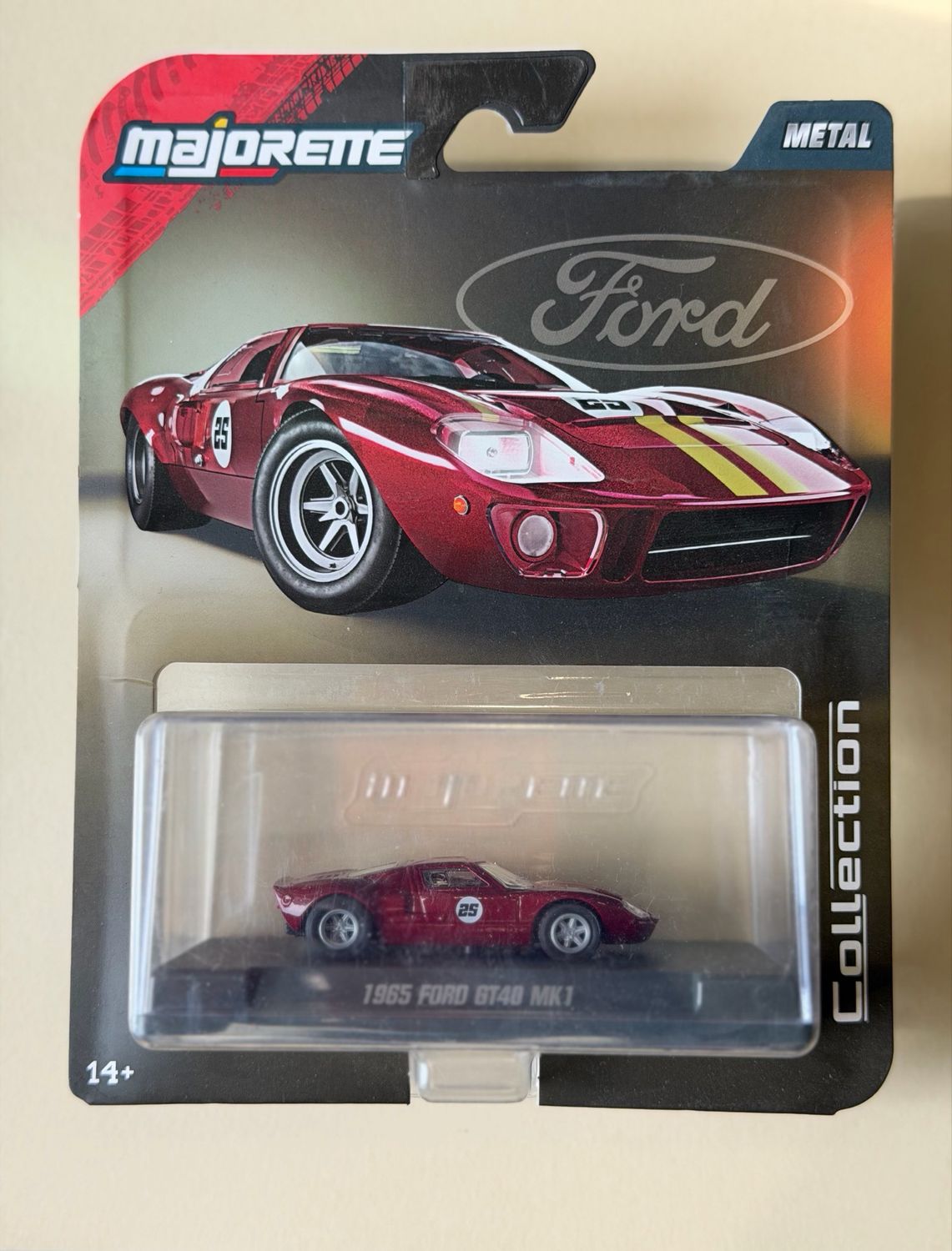 Verified asset// 1965 Ford GT40 MK1 Majorette Collection