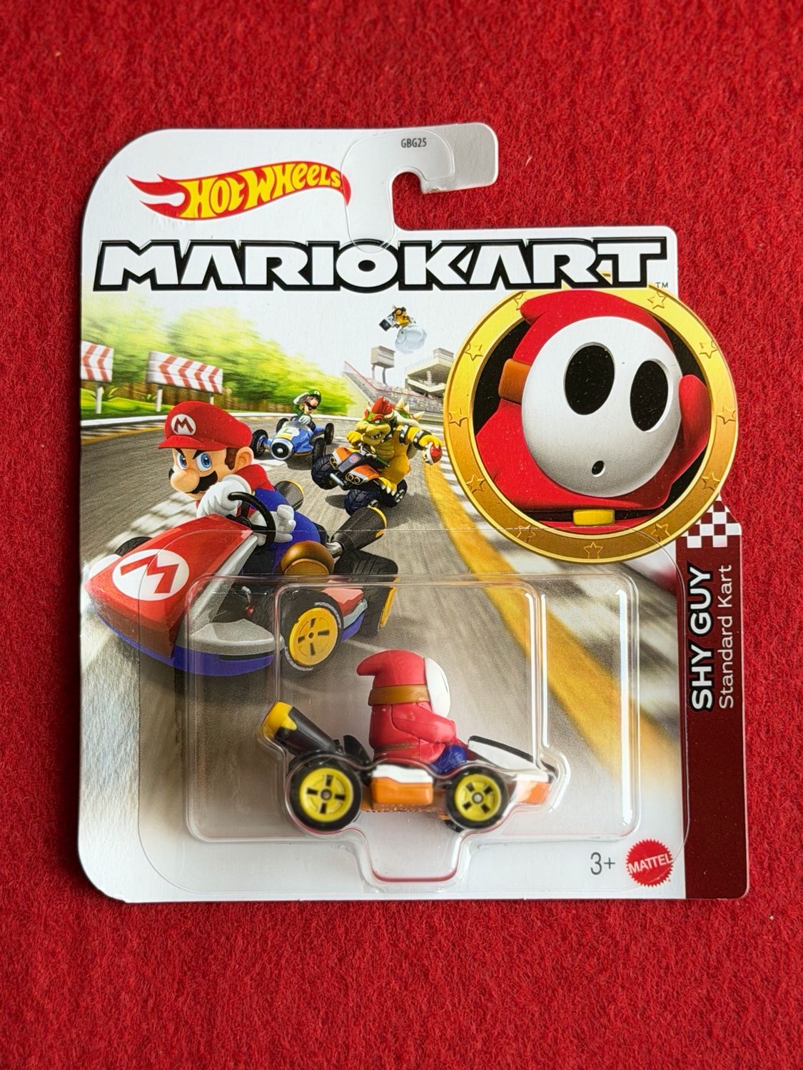 Verified asset// Shy Guy Standard Kart Hot Wheels