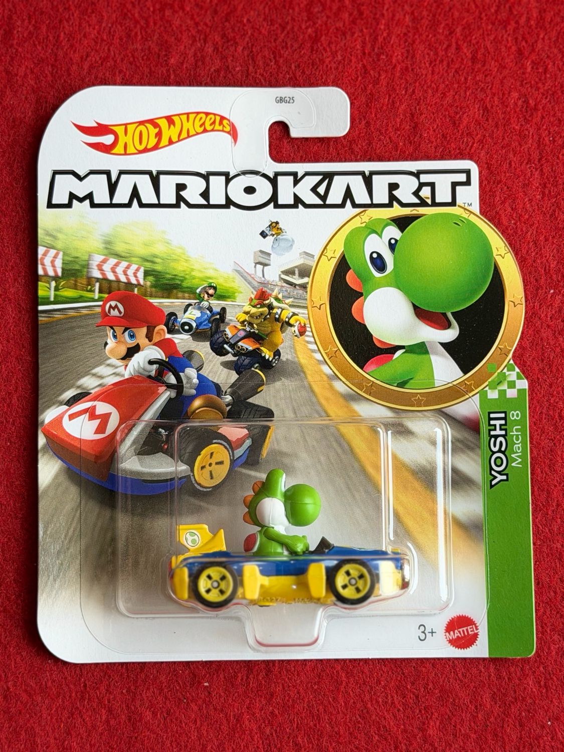 Verified asset// Yoshi Mach 8 Hot Wheels
