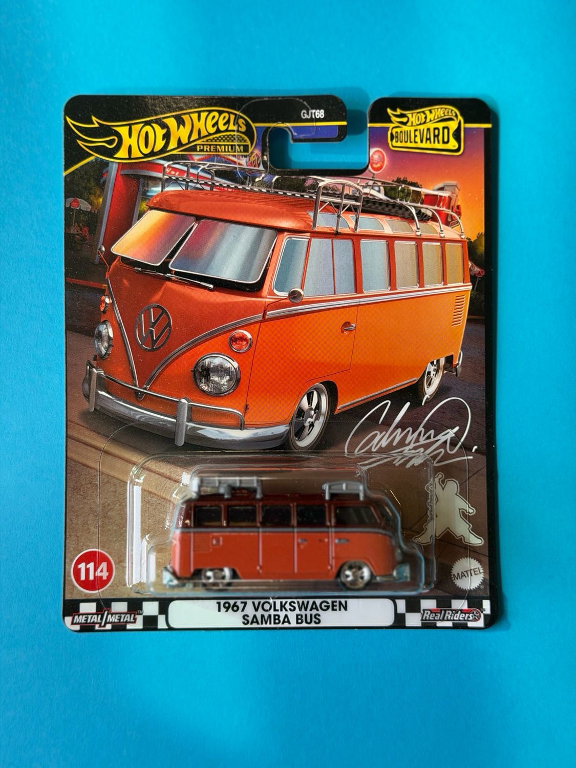 Verified asset// 1967 Volkswagen Samba Bus Hot Wheels Boulevard