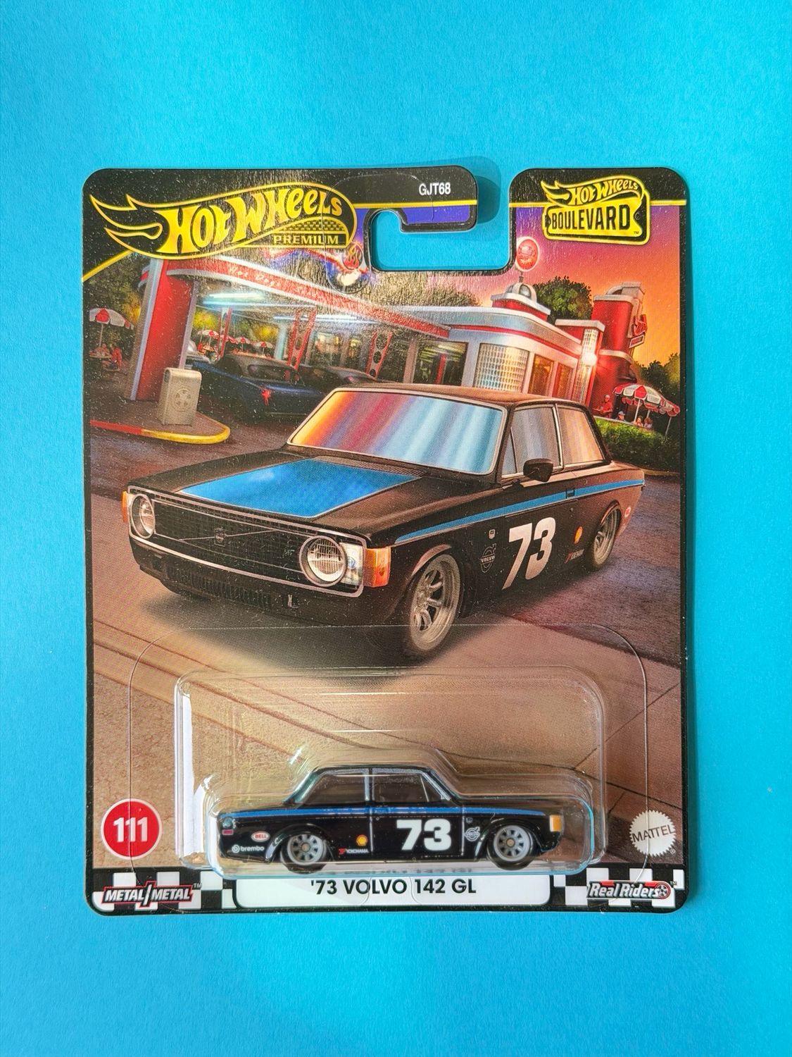 Verified Asset // 73 Volvo 142 GL Hot Wheels Boulevard