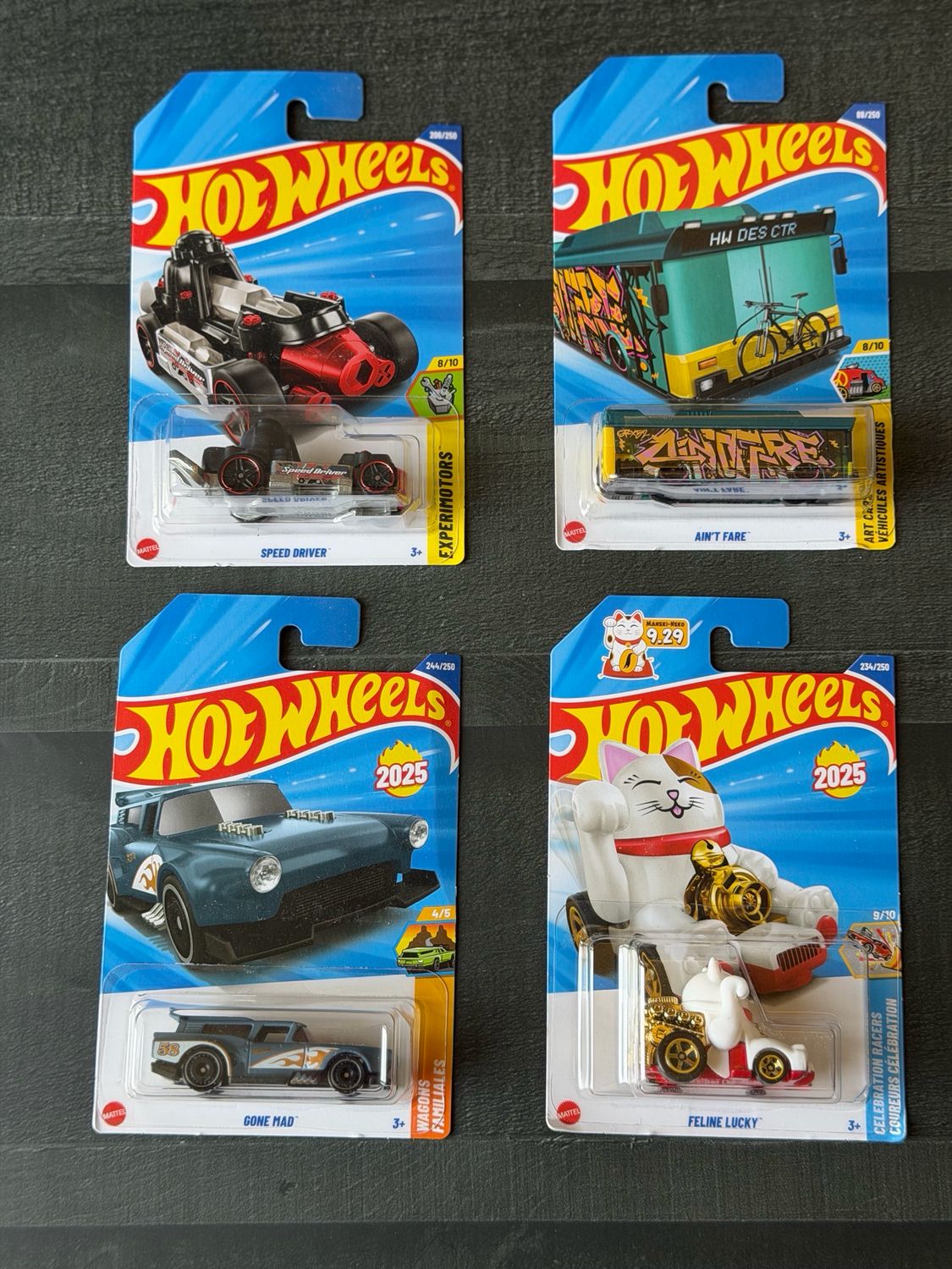 Hot Wheels Multi-Series Bundle (Set of 4)