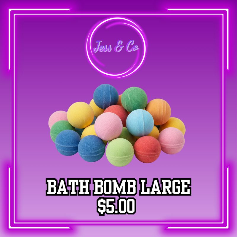 LARGE BATH BOMB