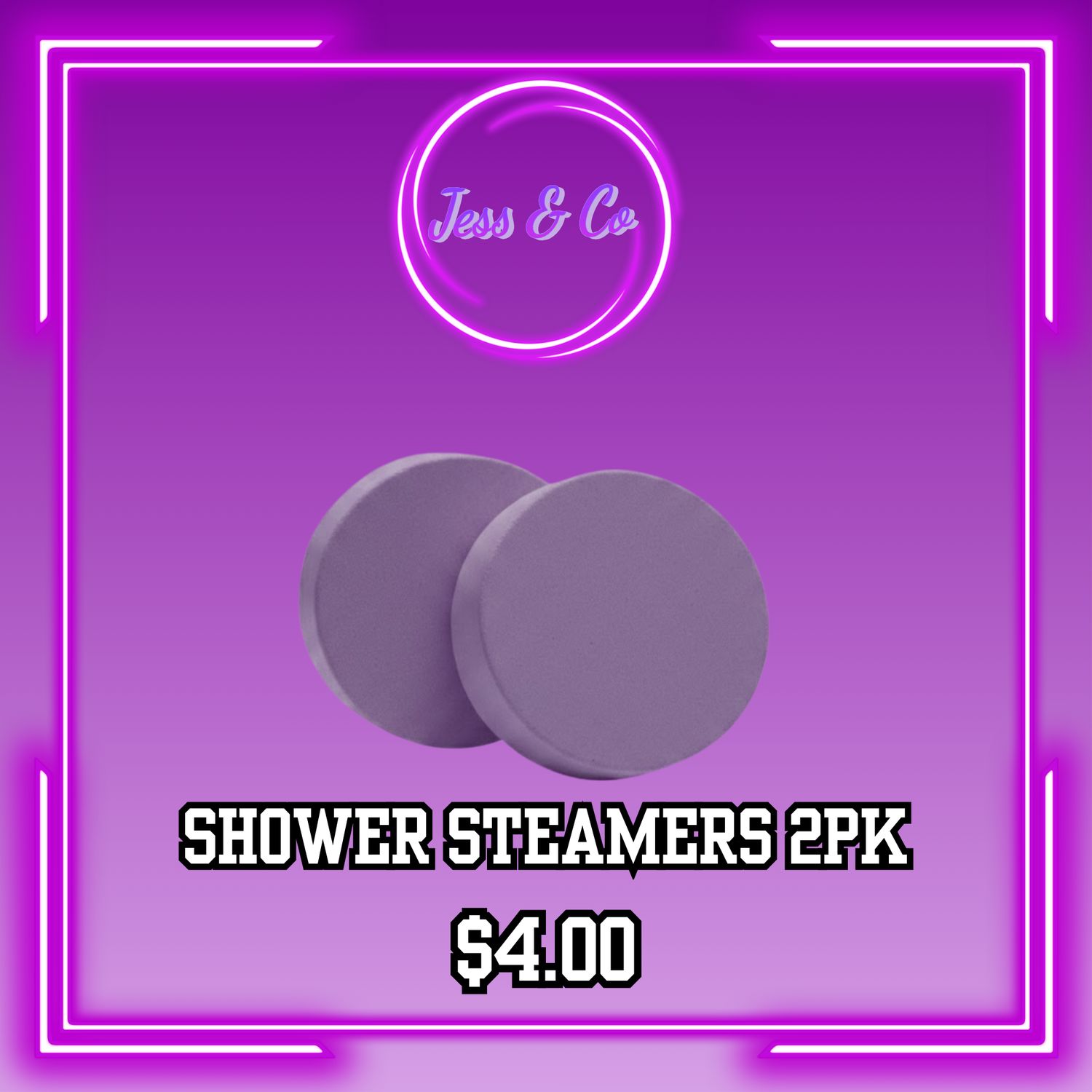 SHOWER STEAMERS 2PK