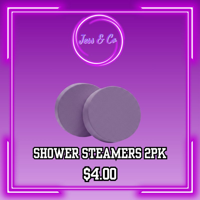 SHOWER STEAMERS 2PK