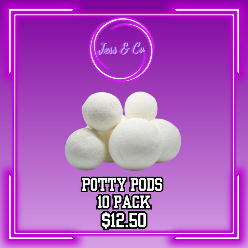 POTTY PODS 10PK