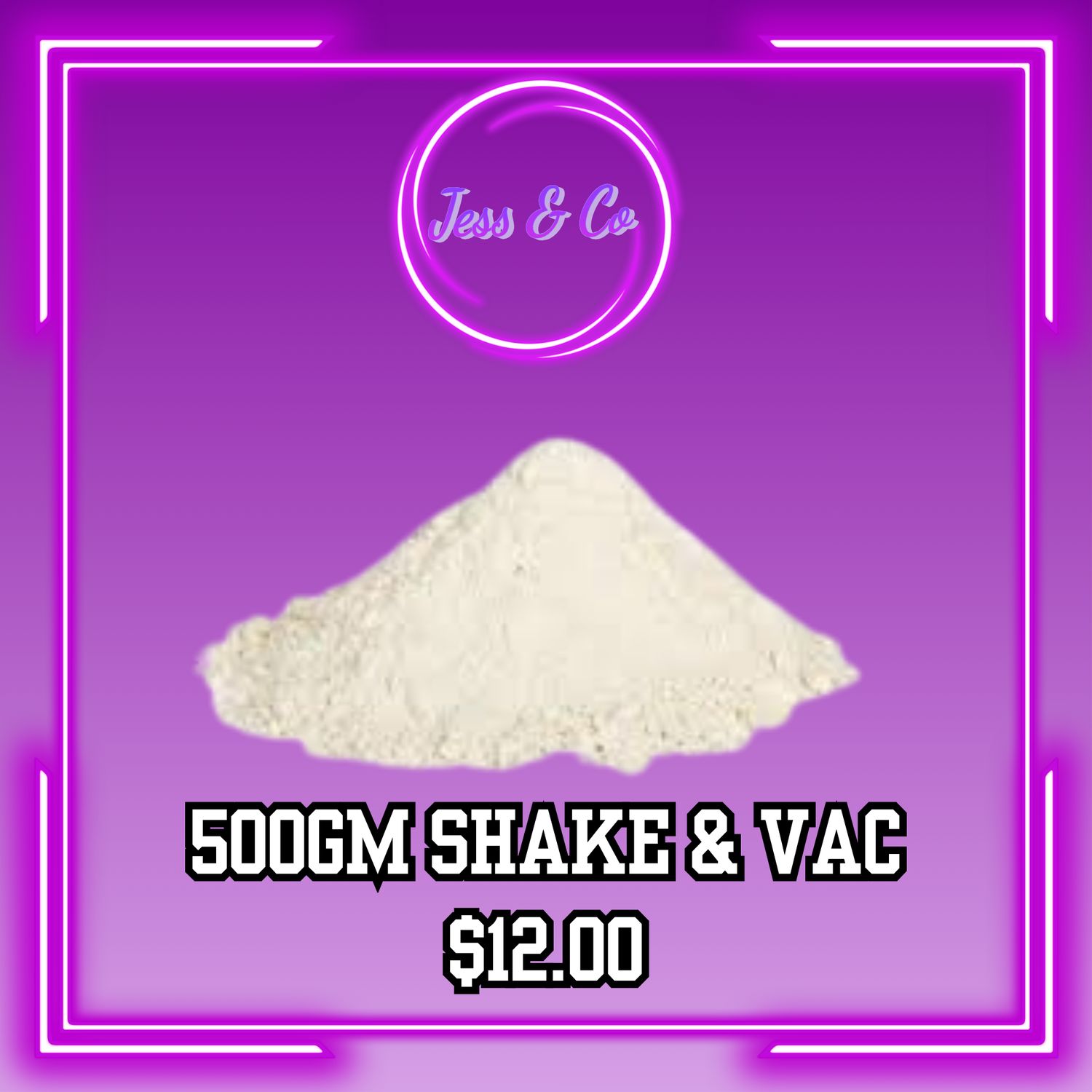 SHAKE &amp; VAC 500GM