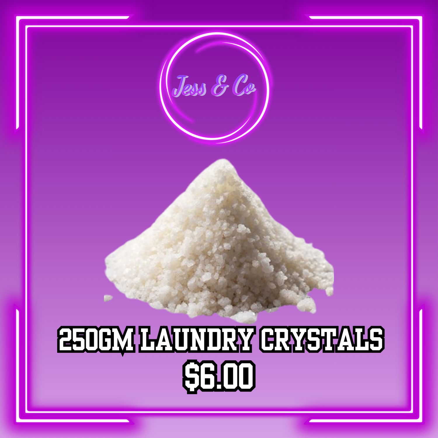 LAUNDRY CRYSTAL 250GM