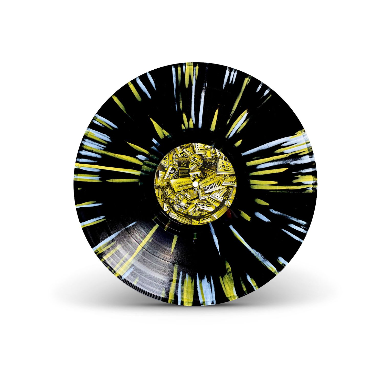 The Art Of Acid - Re-Release - 3x12" Vinyl in black / yellow / white splattered (Ltd. 164 copies)