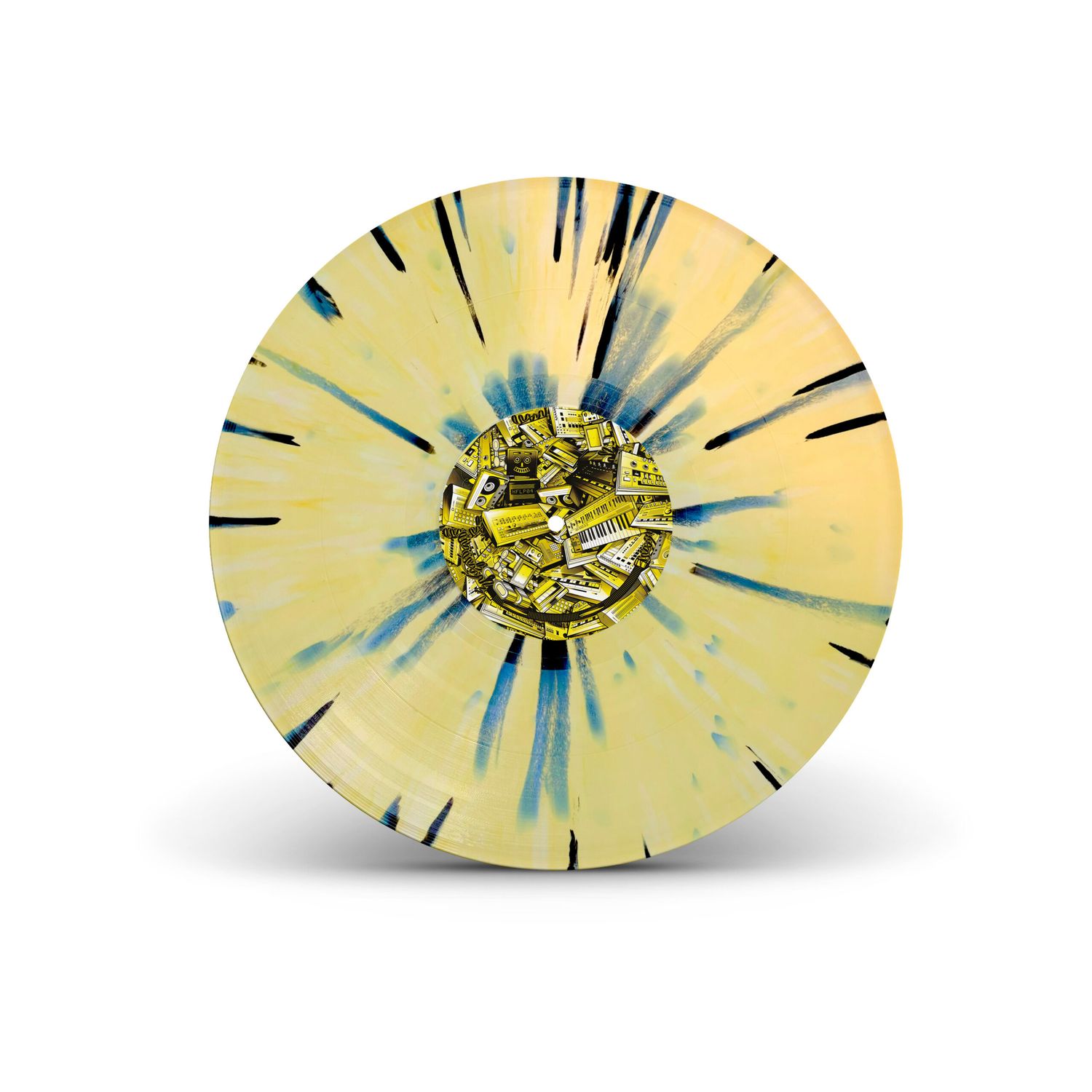 The Art Of Acid - Re-Release - 3x12" Vinyl in black / yellow / white splattered (Ltd. 164 copies)