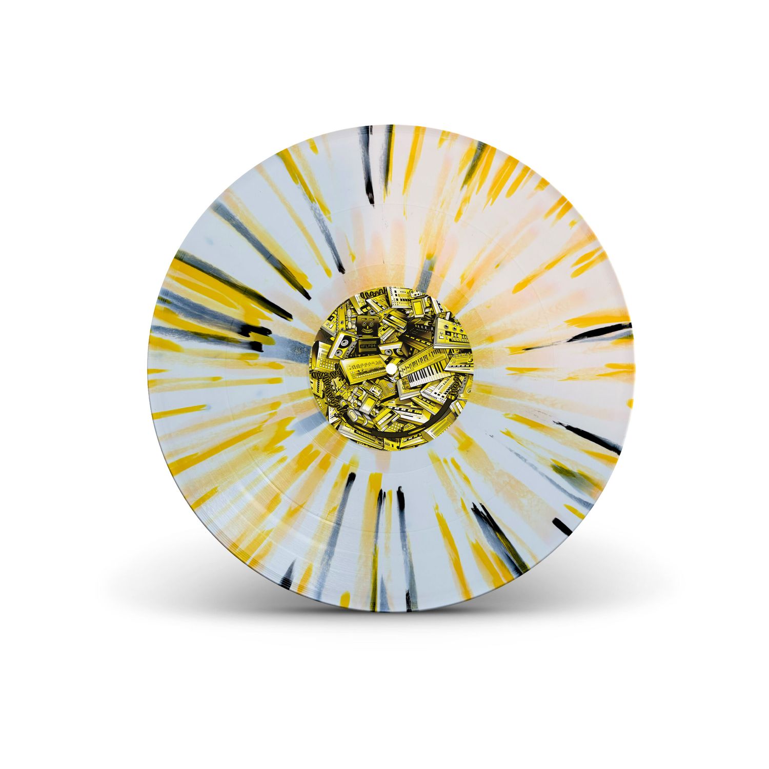 The Art Of Acid - Re-Release - 3x12" Vinyl in black / yellow / white splattered (Ltd. 164 copies)