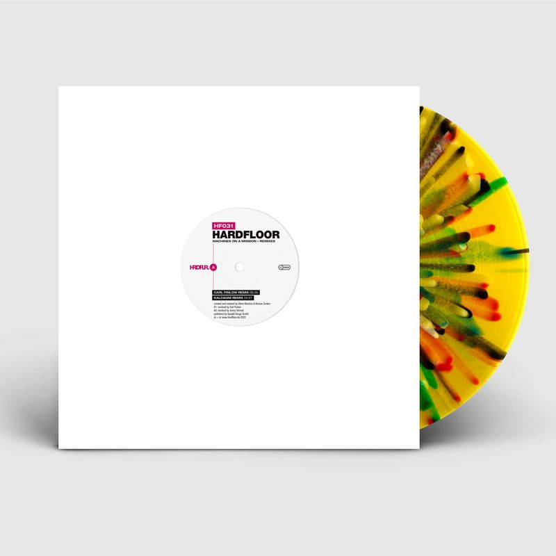 Machines On A Mission - Remixes - Clear Yellow Splattered (Ltd. 107)