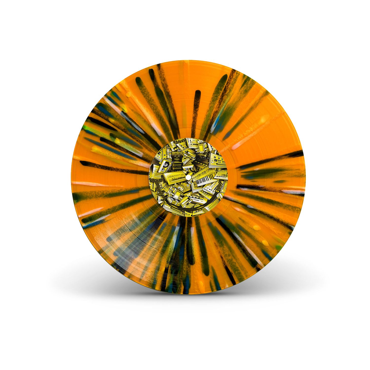 The Art Of Acid - Re-Release - 2x12" Vinyl in green / orange splattered (Ltd. 109 copies)