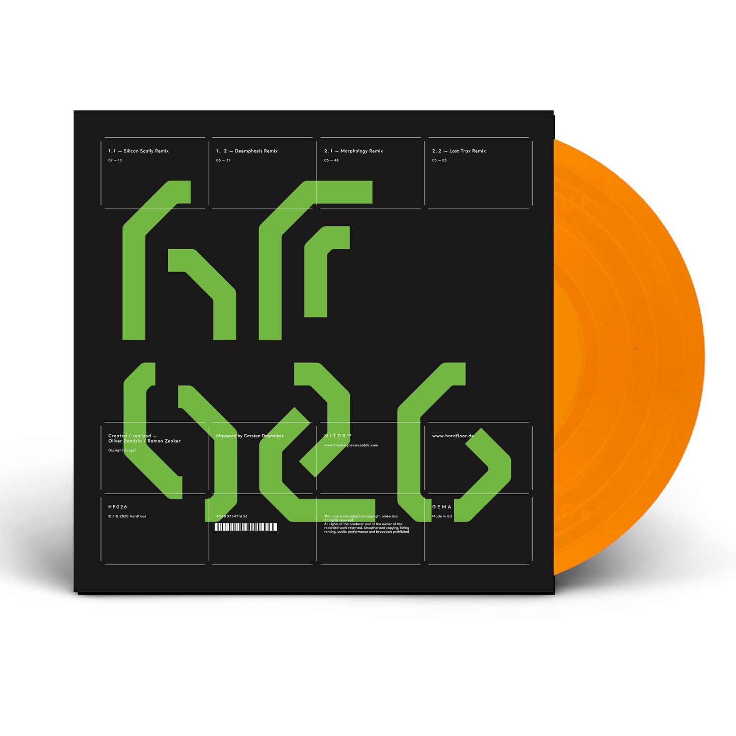 The Business Of Basslines - REMIXES - 12" Vinyl orange, LTD.100