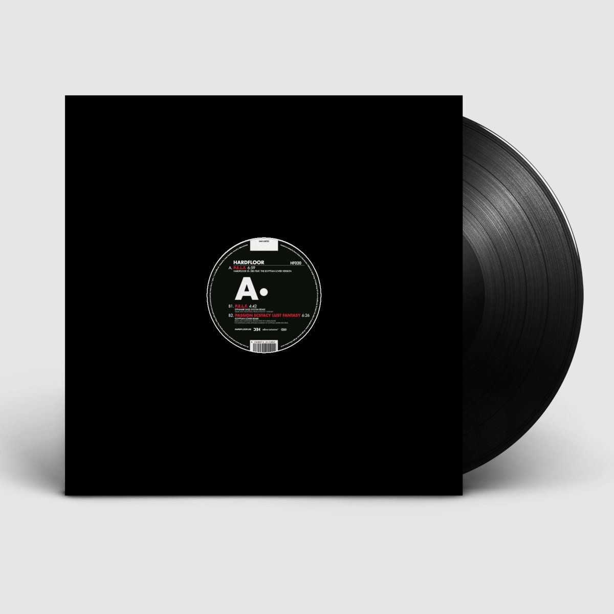 P. E. L. F. (The Remixes) - 12" Vinyl black, Promotional Copy