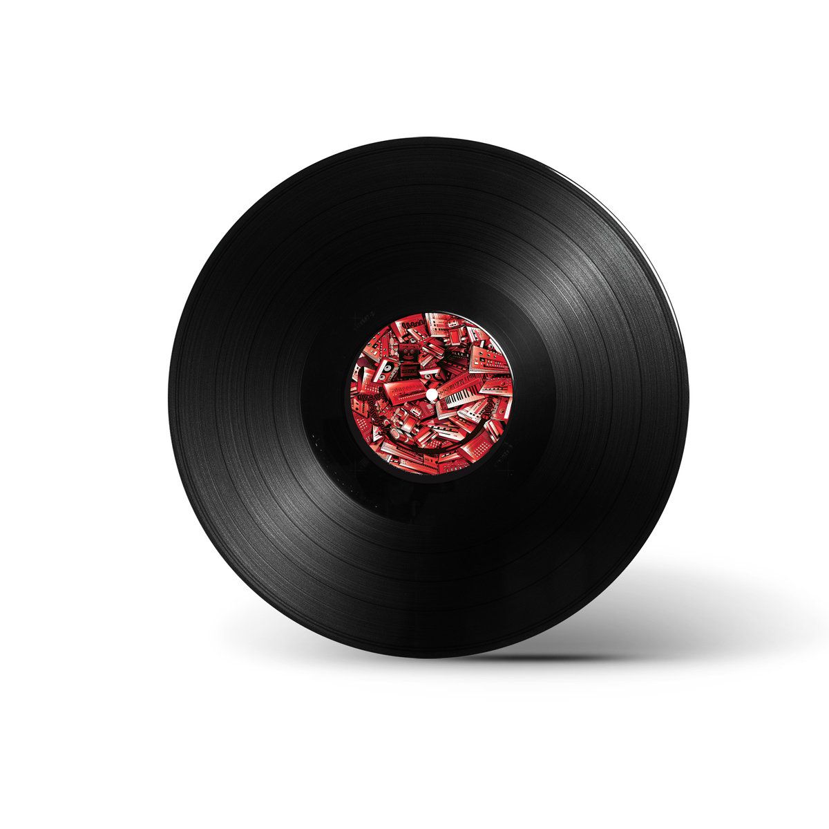 P. E. L. F. (The Remixes) - 12" Vinyl black, Promotional Copy