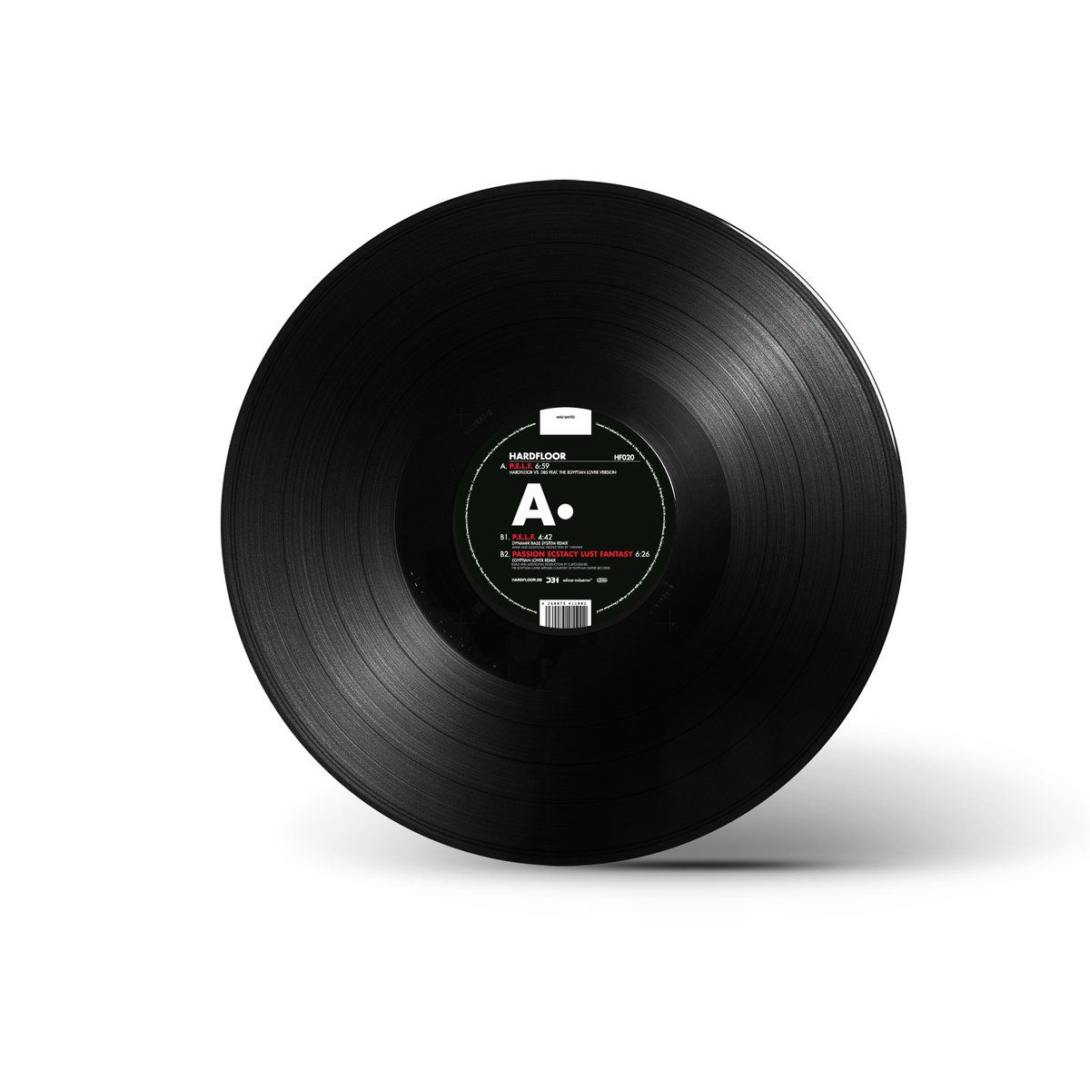 P. E. L. F. (The Remixes) - 12" Vinyl black, Promotional Copy