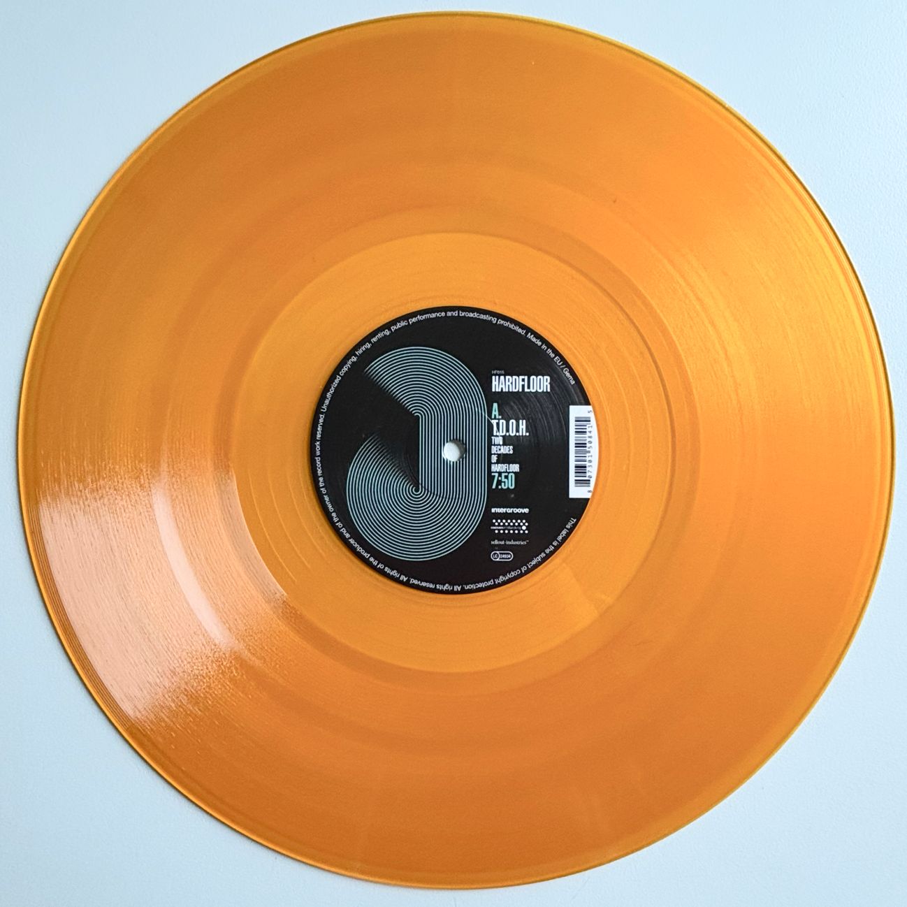 T.D.O.H. / Eternal Tweak Vinyl Orange LTD 100
