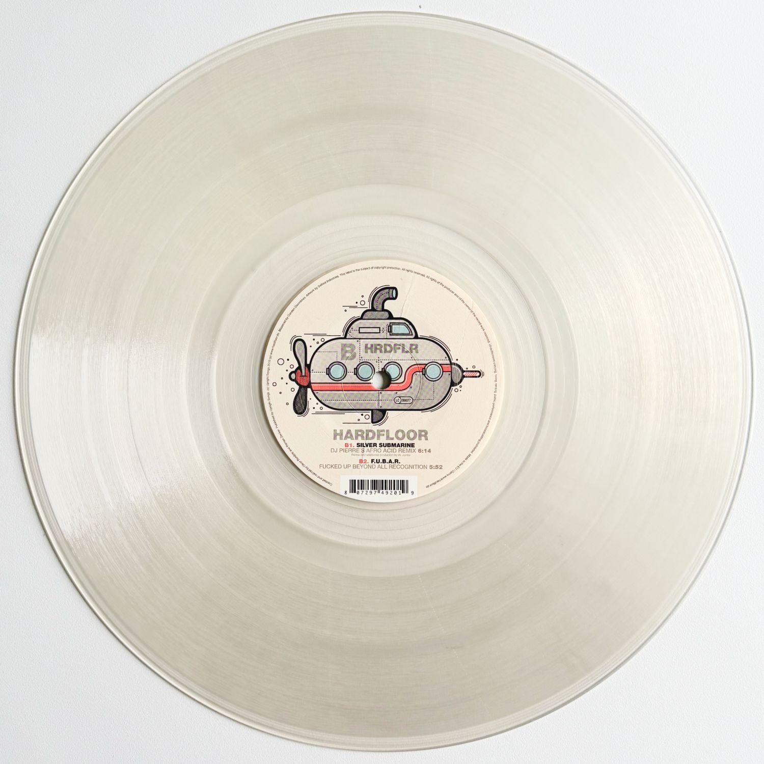 Silver Submarine / Clear Vinyl LTD 100