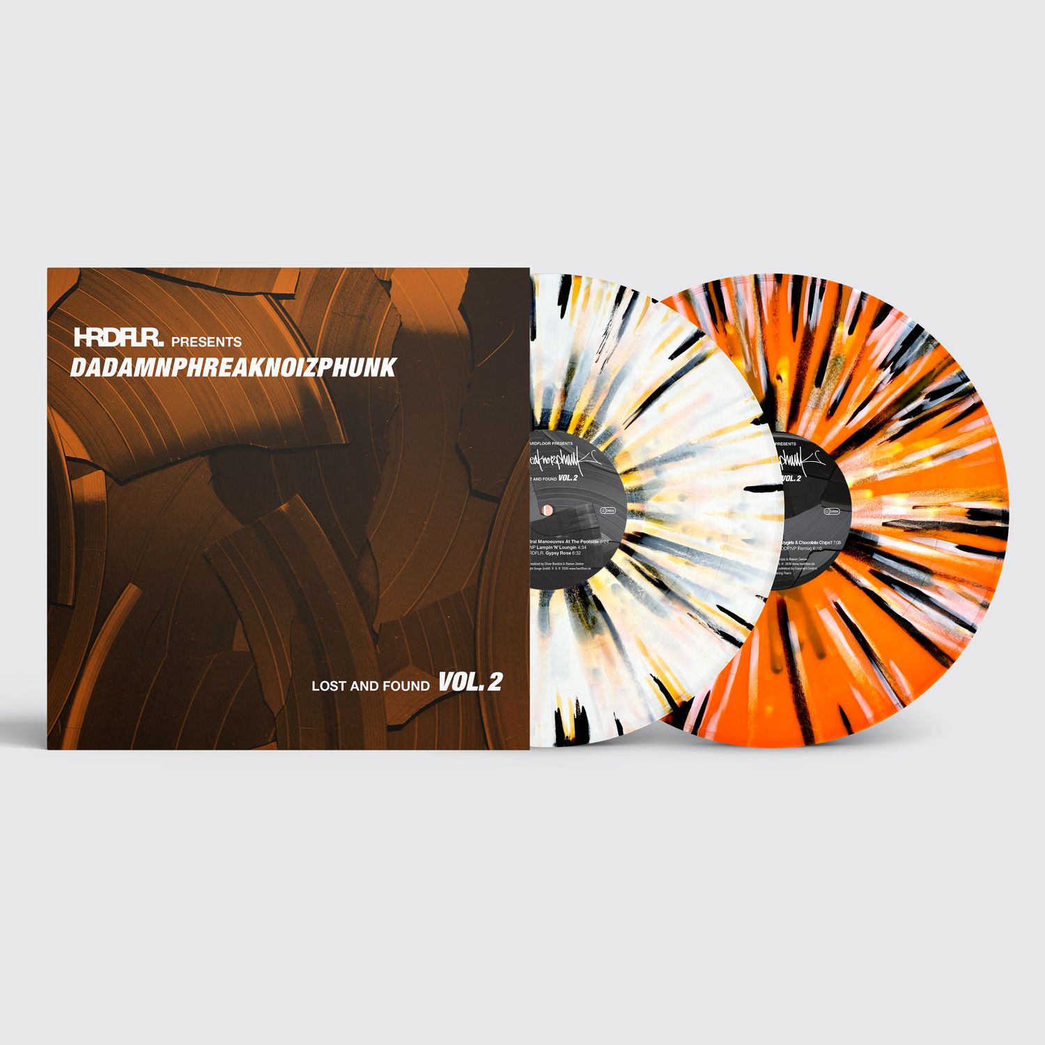 HRDFLR. presents DADAMNPHREAKNOIZPHUNK - Lost And Found Vol. 2 (Ltd. 168 copies)