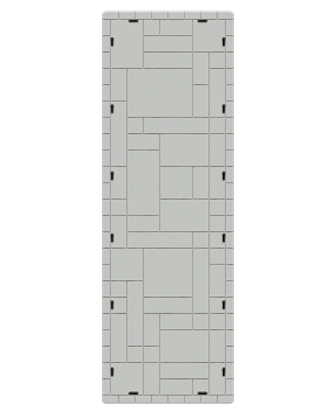 40″ X 120″ X 16″ DOCK SECTION