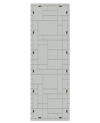40″ X 120″ X 16″ DOCK SECTION
