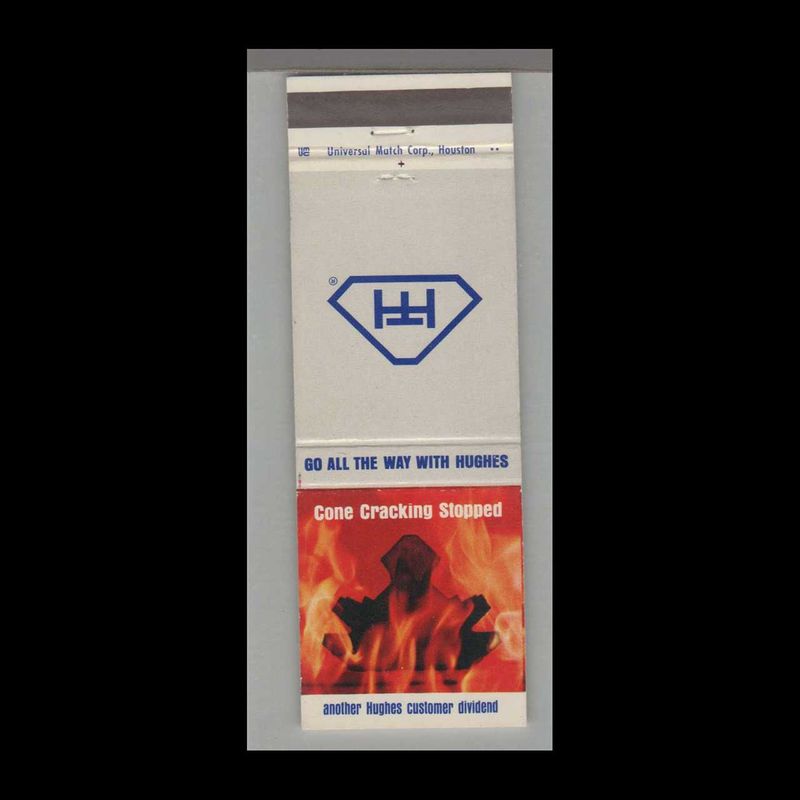 Matchorama - Cone Cracking Stopped Vintage Matchbook Advertising Cover