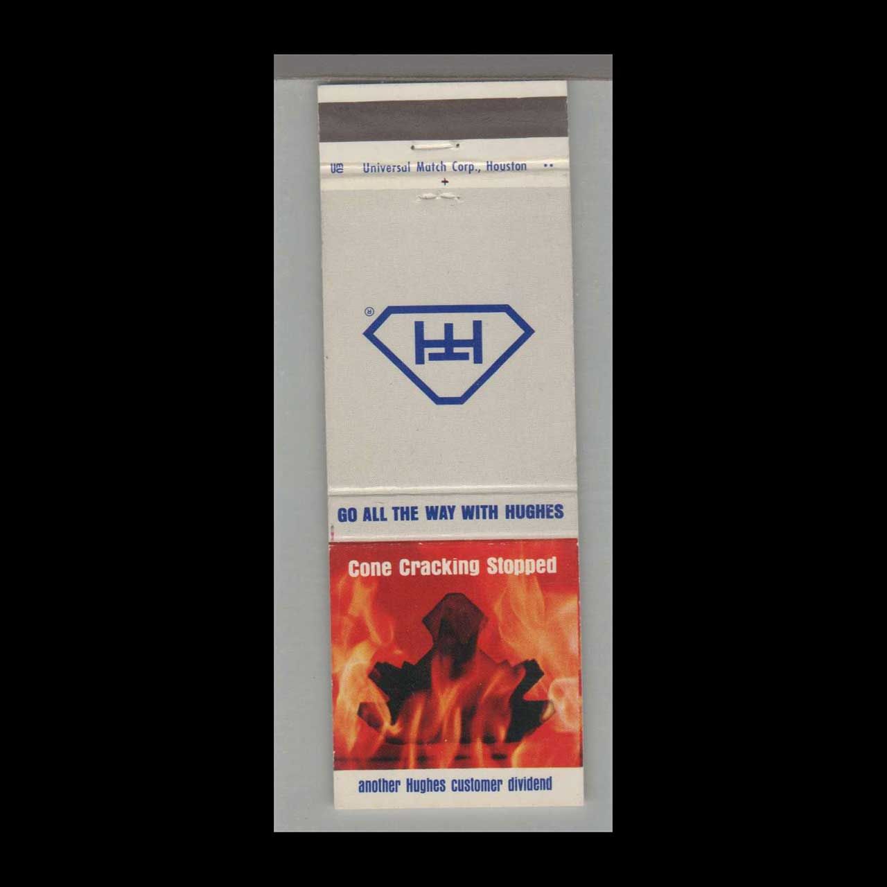 Matchorama - Cone Cracking Stopped Vintage Matchbook Advertising Cover