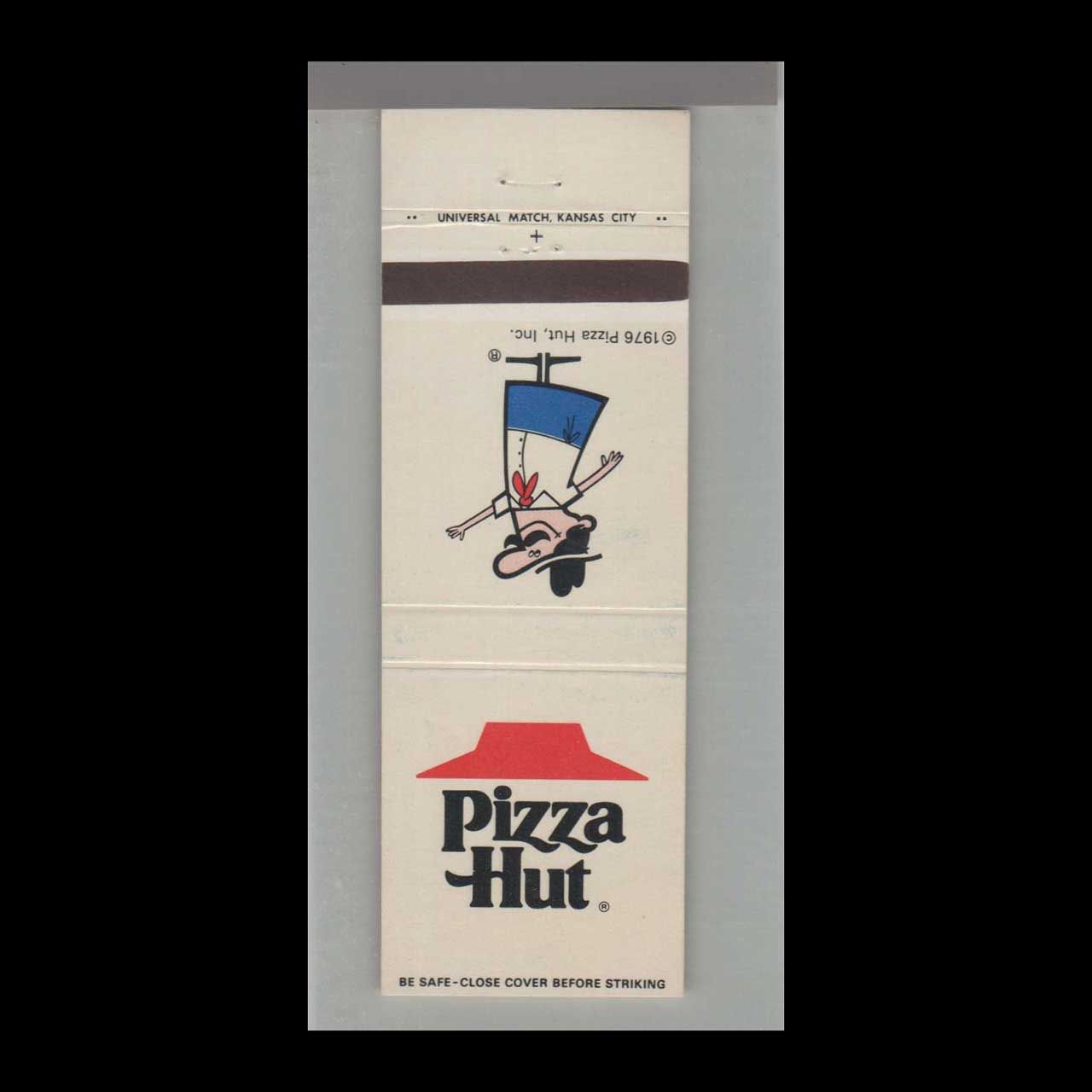 Pizza Place - Pizza Hut Vintage Matchbook Advertising Cover