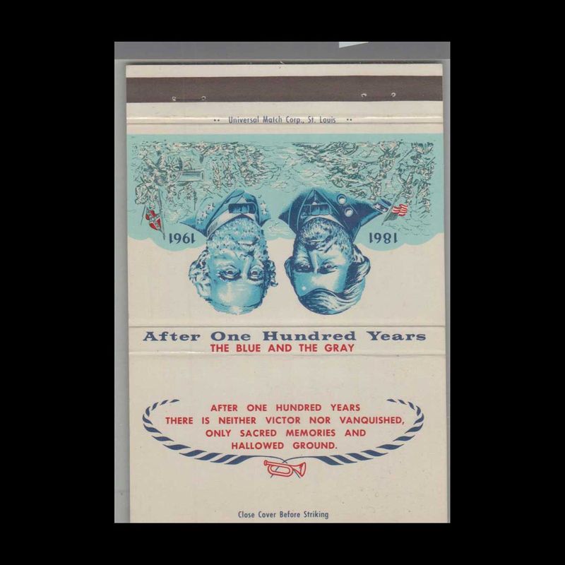 Ruth Ellicott Valentine RMS #374 Public Relations Vintage Matchbook Advertising Cover