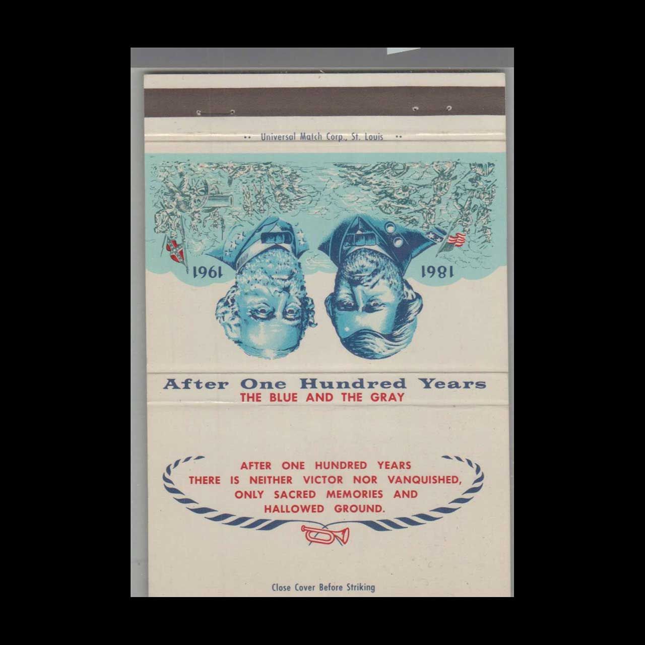 Ruth Ellicott Valentine RMS #374 Public Relations Vintage Matchbook Advertising Cover