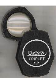 BelOMO 10x Triplet Loupe Folding Magnifier