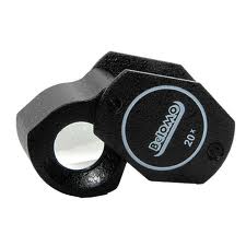 BelOMO 20x Quadrolet Loupe Folding Magnifier