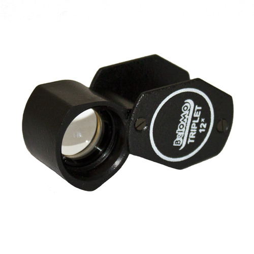BelOMO 12x Triplet Loupe Folding Magnifier
